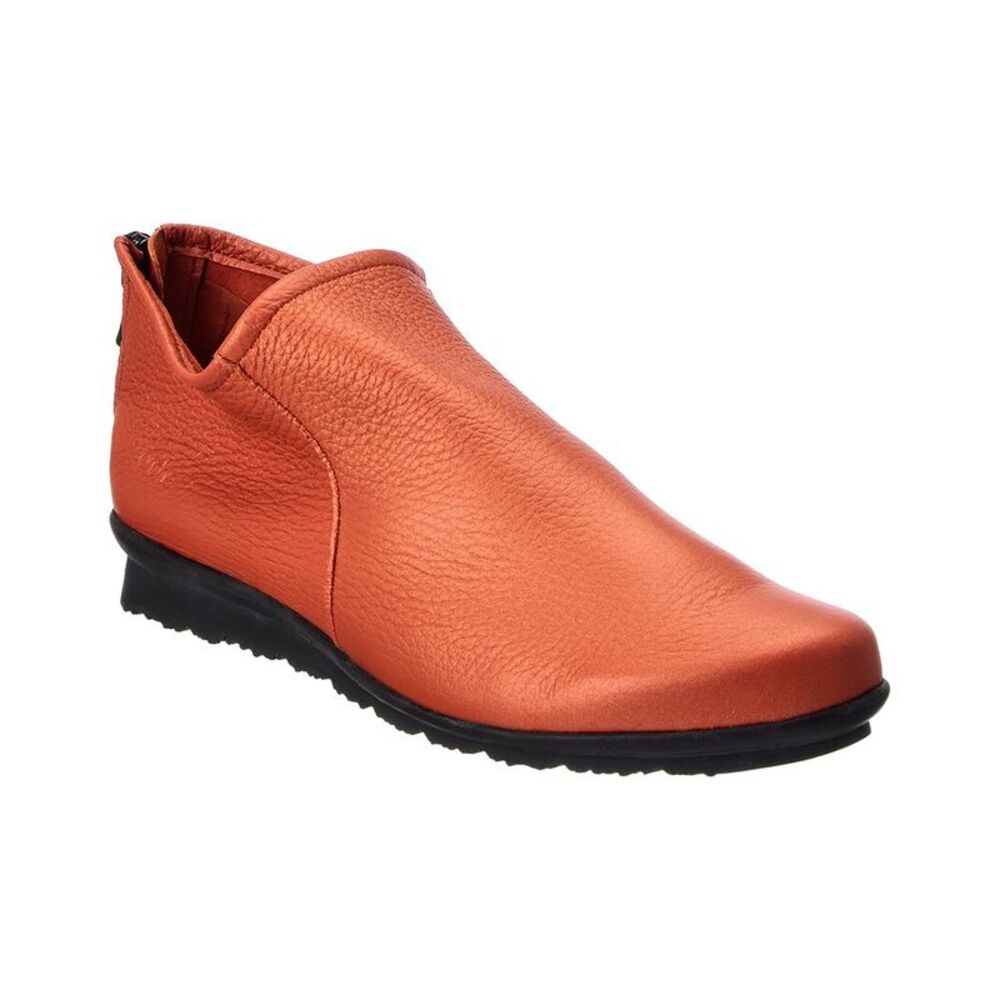 Arche Babyqi Leather Bootie, Orange